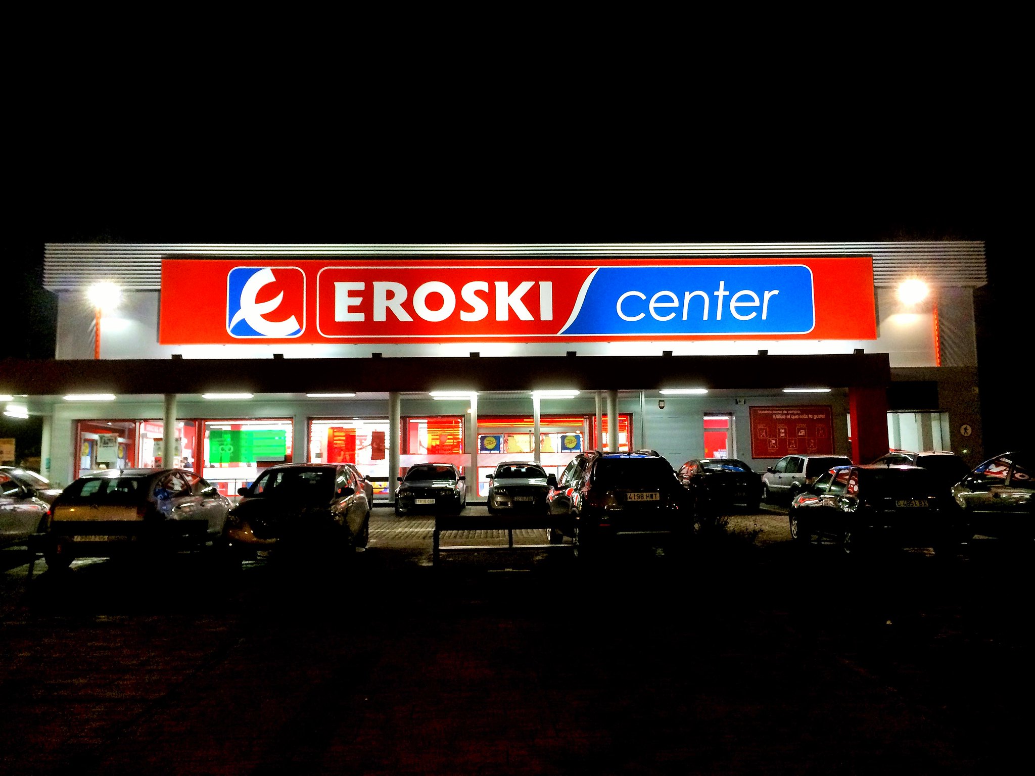 Eroski Grocery Co-op store front.