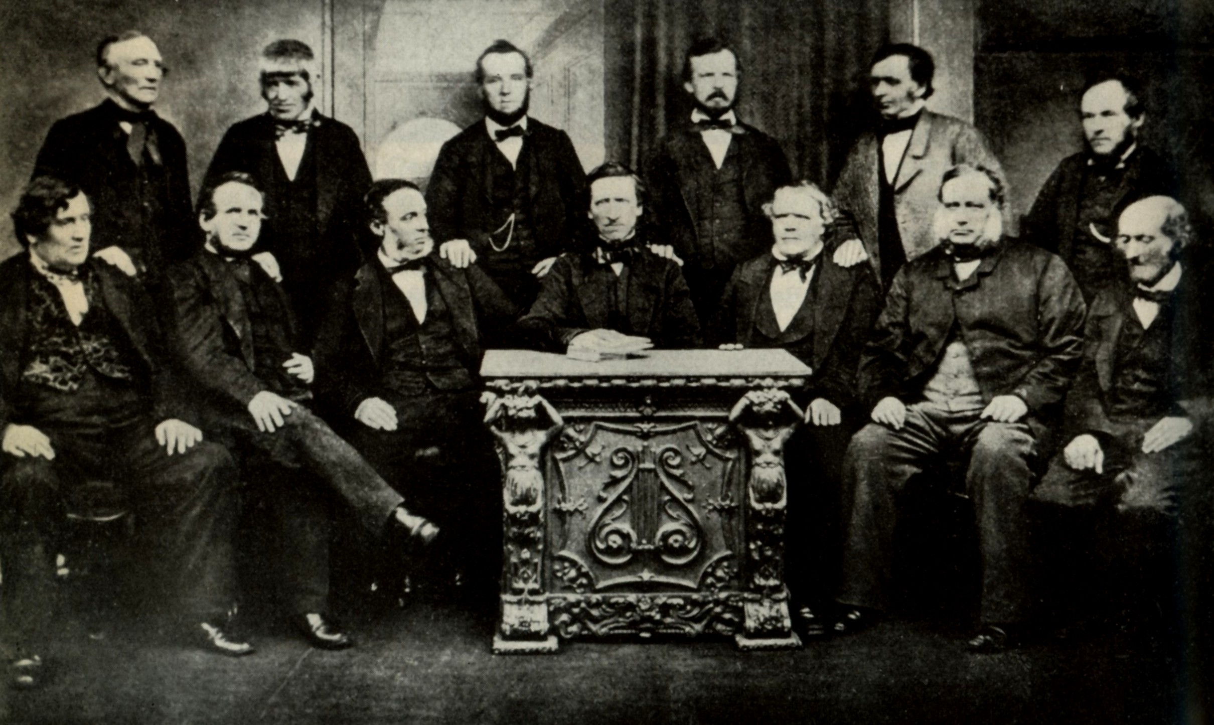  The founding members of the Rochdale Equitable Pioneer Society, circa 1870.