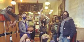 White Electric Coffee Co-op worker-owners.