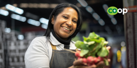 Cover of the 2021 Food Co-op Impact Report.